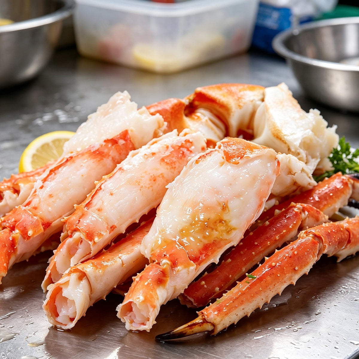 Premium King Crab Legs: Succulent Ocean Luxury