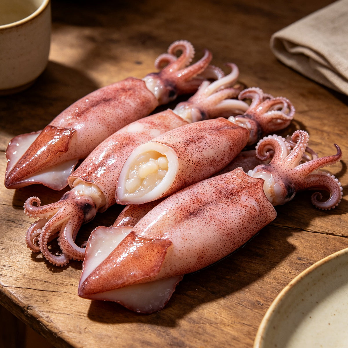 Fresh Baby Squid: Tender And Versatile