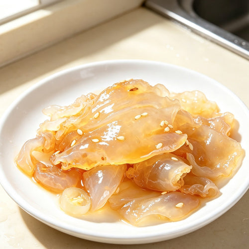 Chilled Jellyfish Salad: Crunchy Sesame Delight