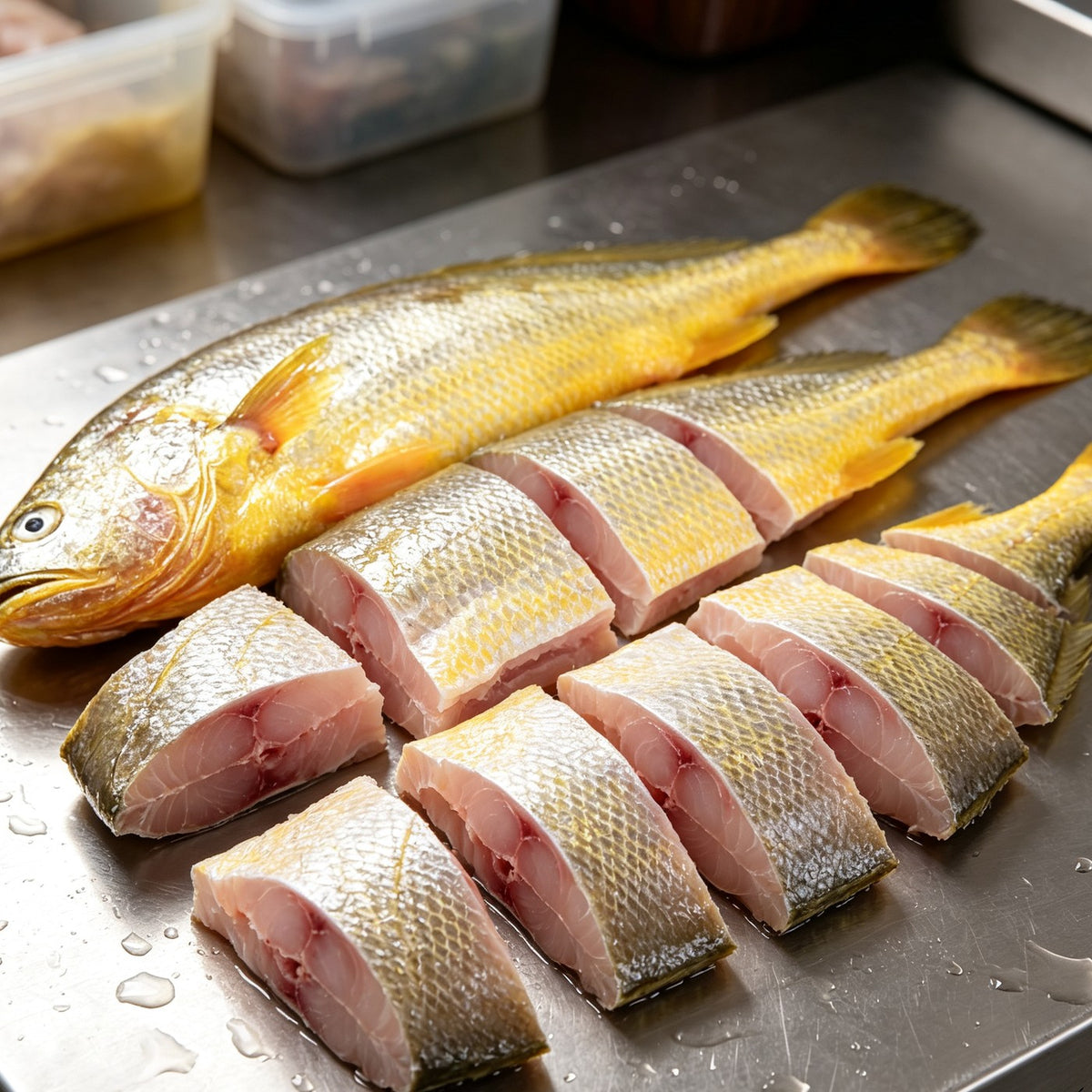 Fresh Yellow Croaker: Golden Ocean Treasure
