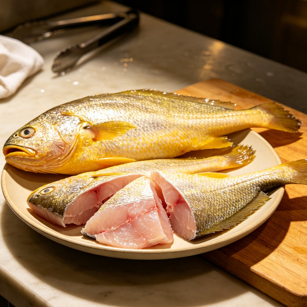 Fresh Yellow Croaker: Golden Ocean Treasure
