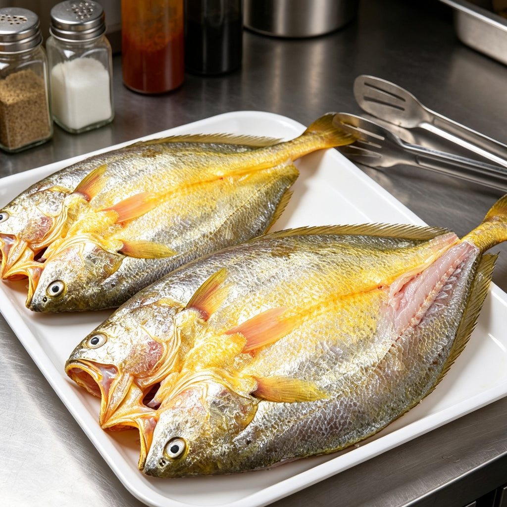 Fresh Yellow Croaker: Golden Ocean Treasure
