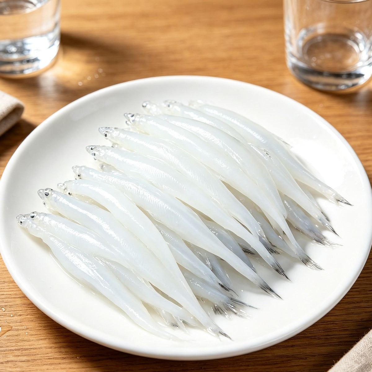 Fresh Icefish: Delicate Silver-White Delicacy