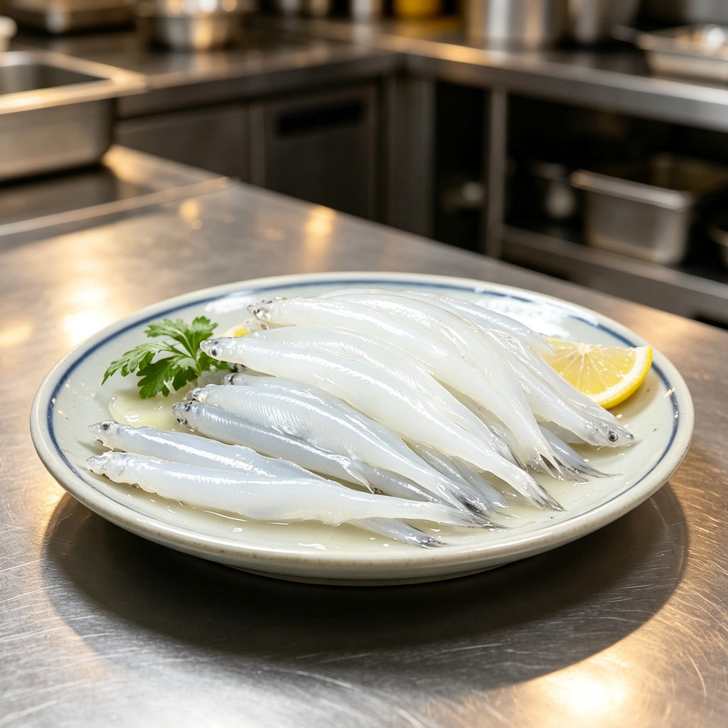 Fresh Icefish: Delicate Silver-White Delicacy