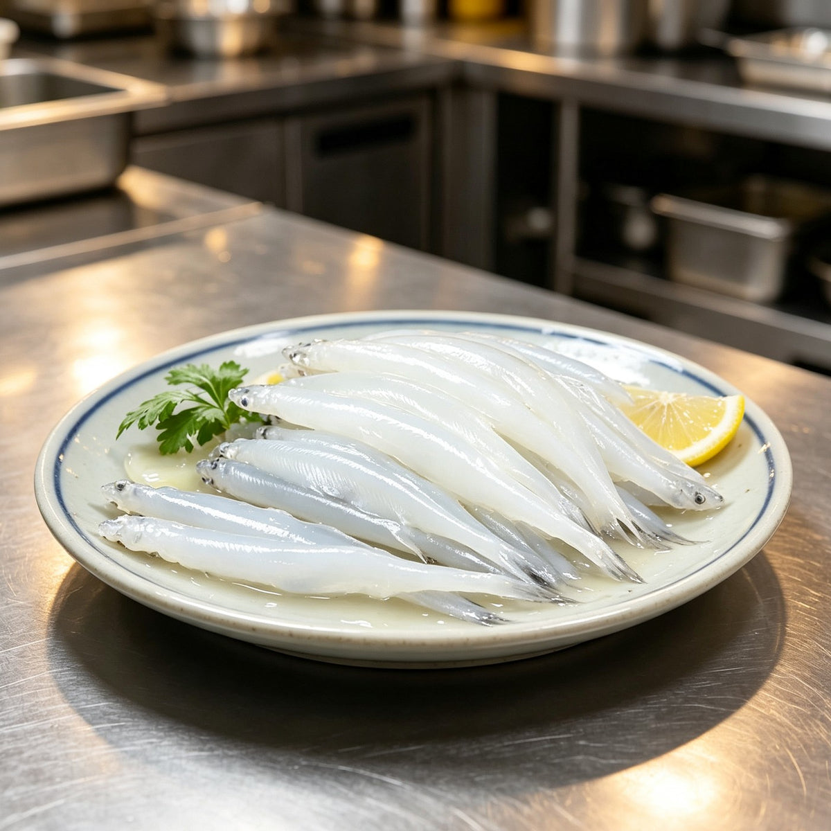 Fresh Icefish: Delicate Silver-White Delicacy